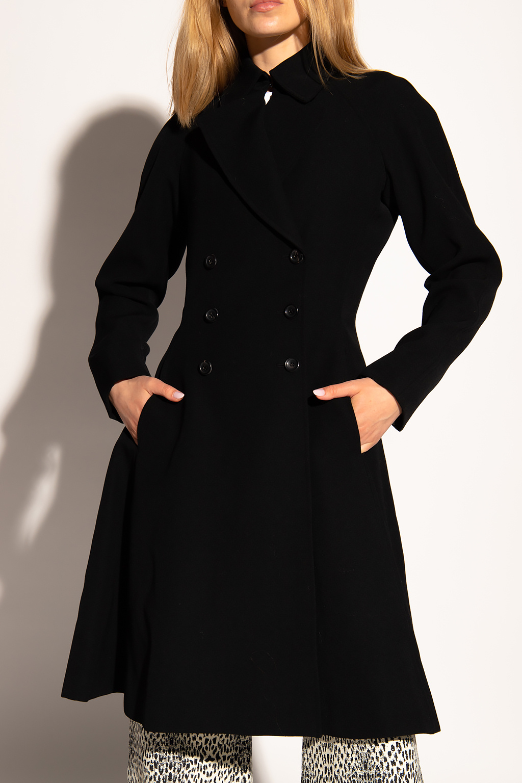 コート Alaia Double-breasted coat Double-breasted coat Alaïa - SchaferandweinerShops Japan